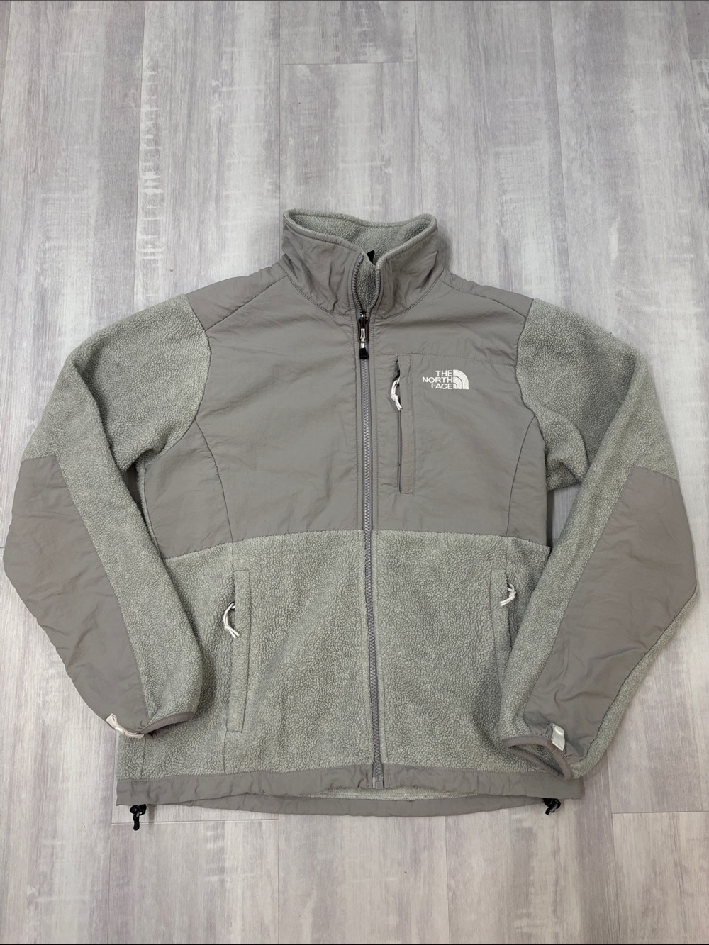 The North Face Gray Lightweight Fleece Jacket - Women's Small